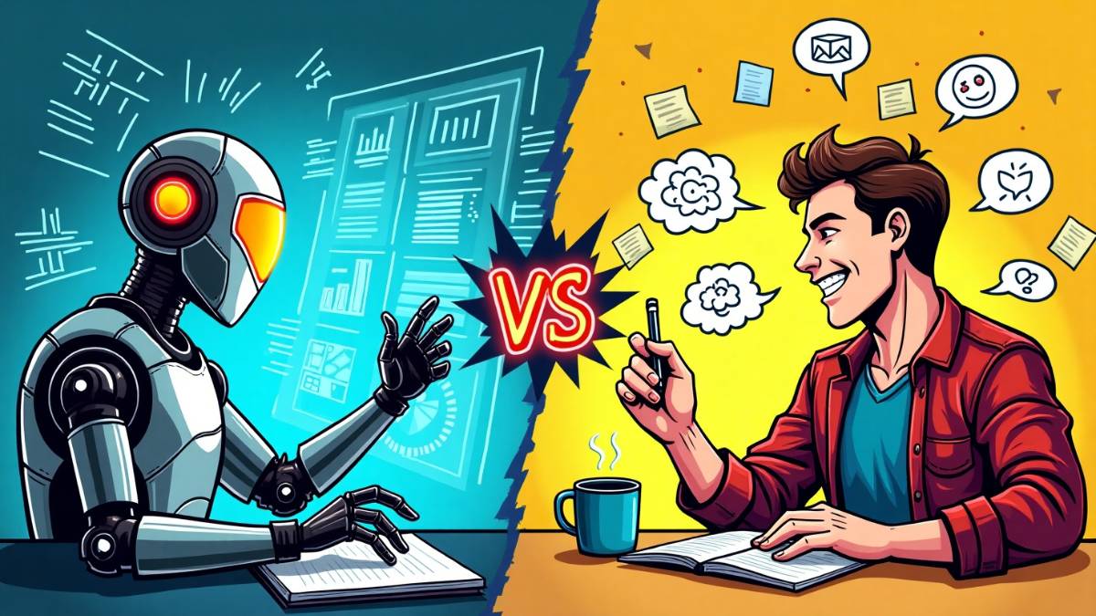 AI Marketing vs Human Marketing: Can Machines Replace Humans?